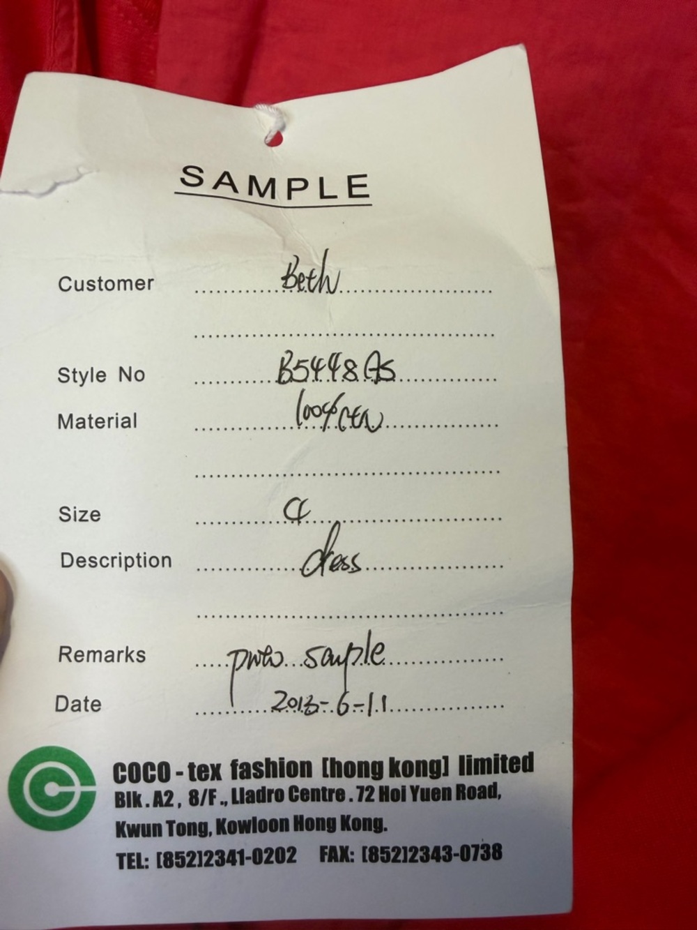 Anthropologie Tabitha Sample Eyelit Dress size 4 Red/Pink Brand NWT - Picture 4 of 8